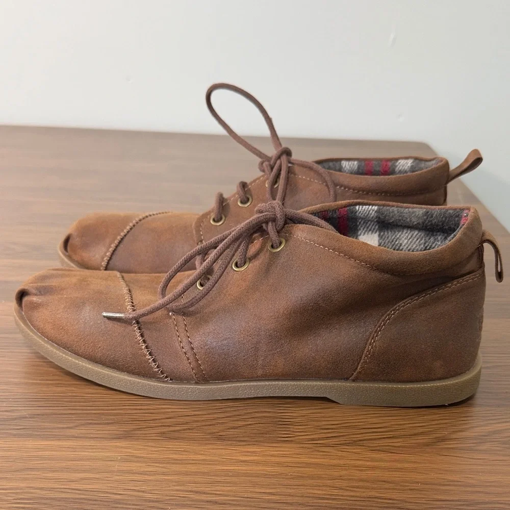 BOBS‎ from Skechers Chill Lux Brown Ankle Bootie Sz 9 NWOT